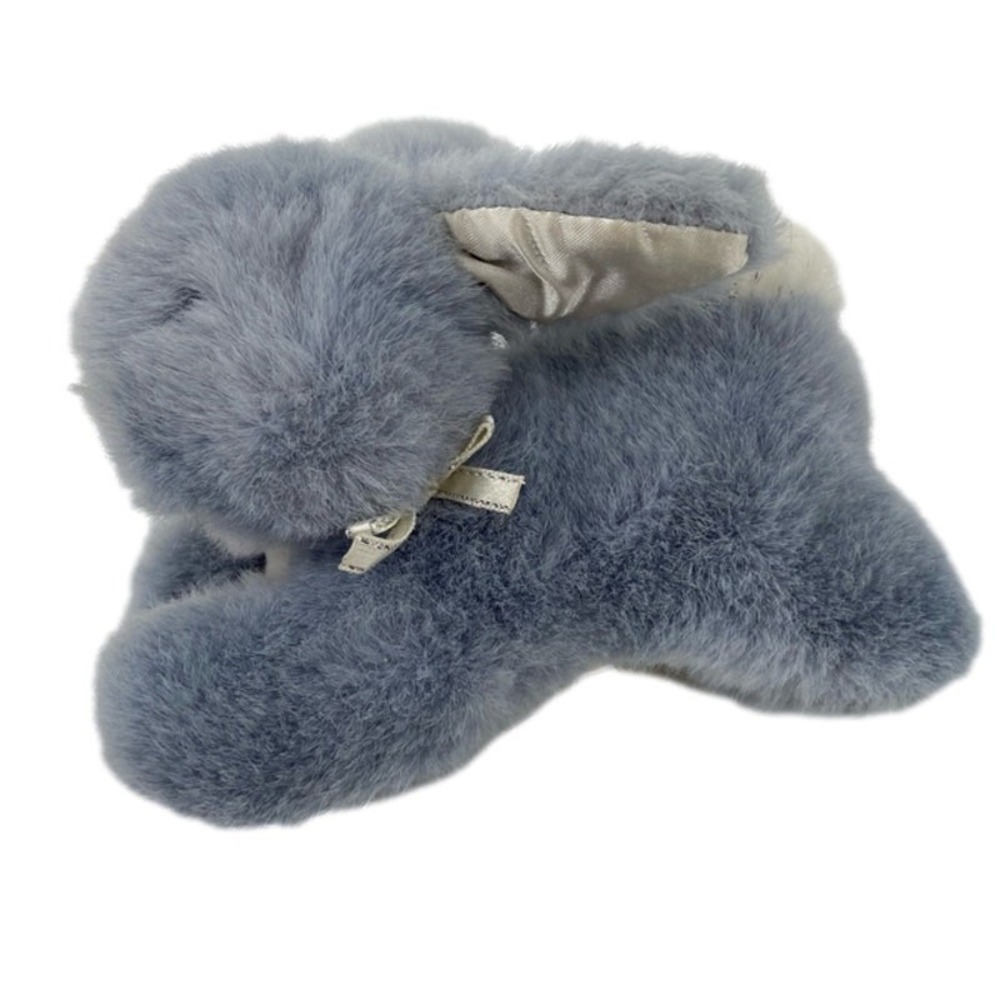 Dakin Bunny Rabbit Plush Vintage 1989 Stuffed Toy Blue White Sparkle Tail 7 Inch